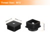 sourcing map 8 Set Leveling Feet, M10x45x45mm Plastic Adjustable Furniture