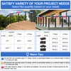 PLANTOP 6'6'' Stainless Steel Rectangular Handrail, Cuttable Cable Railing Handrails
