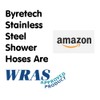 200cm Long Shower Hose - 10mm Internal Bore - Stainless
