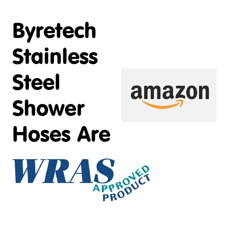 200cm Long Shower Hose - 10mm Internal Bore - Stainless