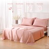 Sleeplite 4 Piece Luxury Satin Bed Sheets Set with Pillowcases