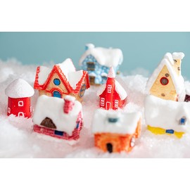 Instant Snow for Slime Makes 12 GALLONS of Fake Artificial Snow Powder for Cloud Slime Great for Christmas Snow Decoration DIY Art & Craft, Holiday Xmas Gift