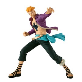 Banpresto Marco One Piece Battle Record Collection, 14 cm, Multicoloured, Collectible Figure, Ideal for Anime Fans