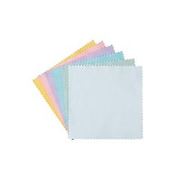 Connecting Threads Color Wheel 40 pcs 100% Cotton Precut Quilting Fabric Bundle 5" Charm Squares (Soft Rainbow)