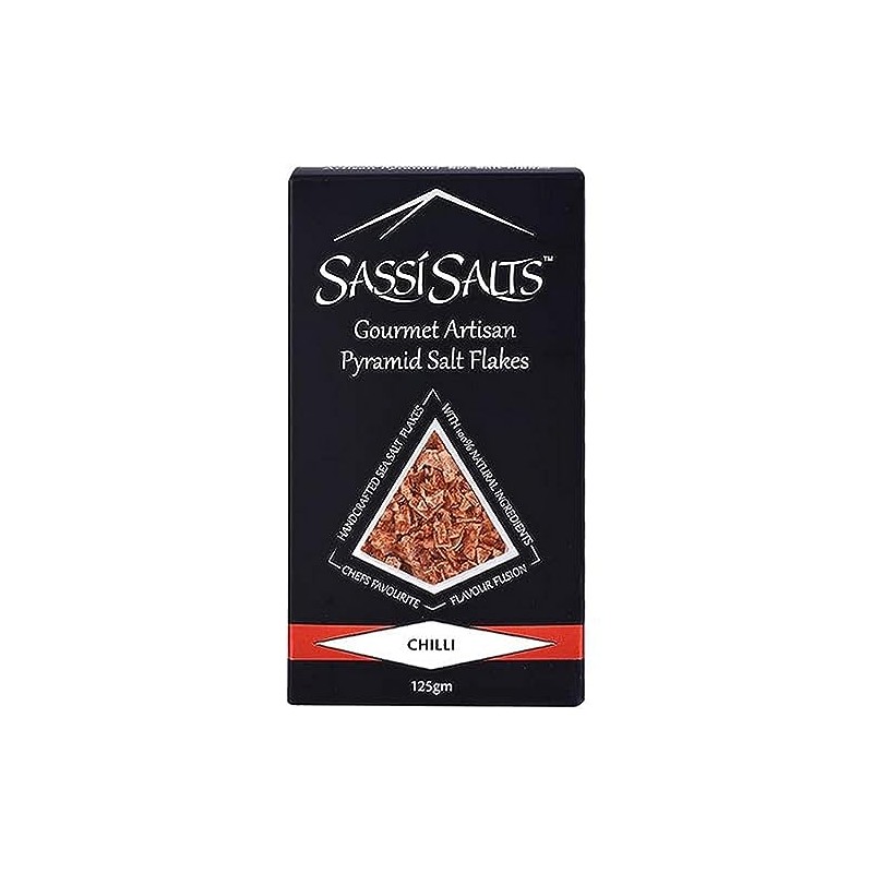 Sassi Salts Pyramid Chilli Salts 125 g