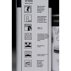 Diamond Finishes High Gloss Diamond DF-5500 4:1 2K Auto Clear Coat Gallon KIT! Medium Solid