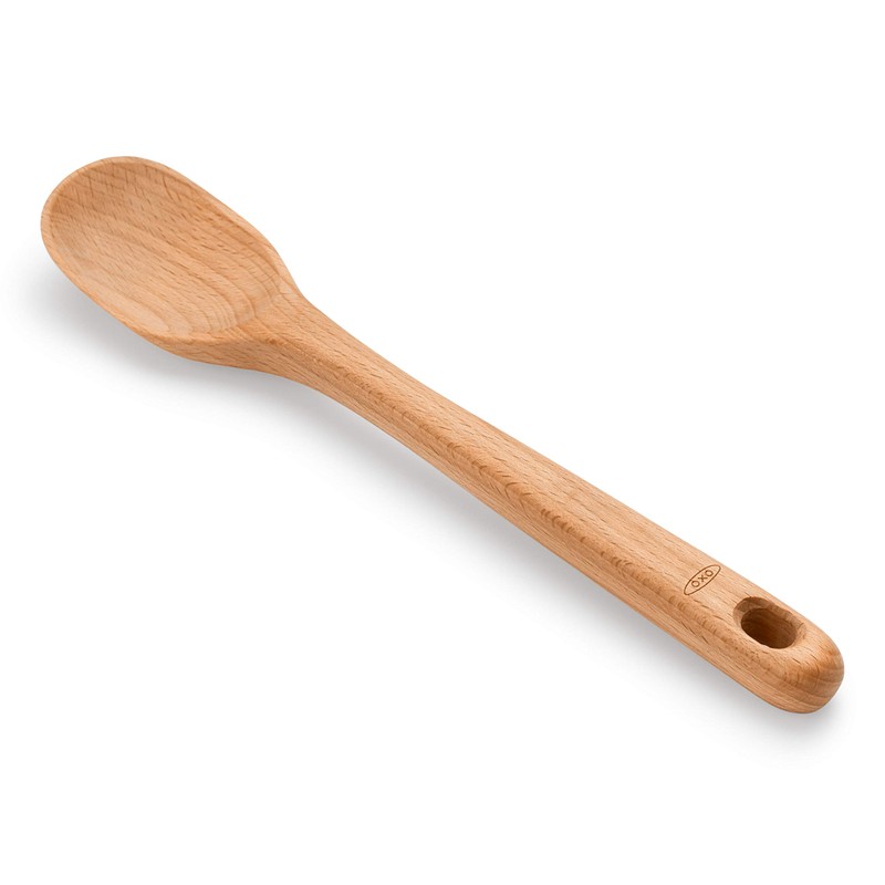 OXO Good Grips Wooden Spoon, Medium, Solid Beechwood