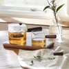 JAJU wood handle heat-resistant glass_200ml, clear transparent_FRFR / 자주 JAJU