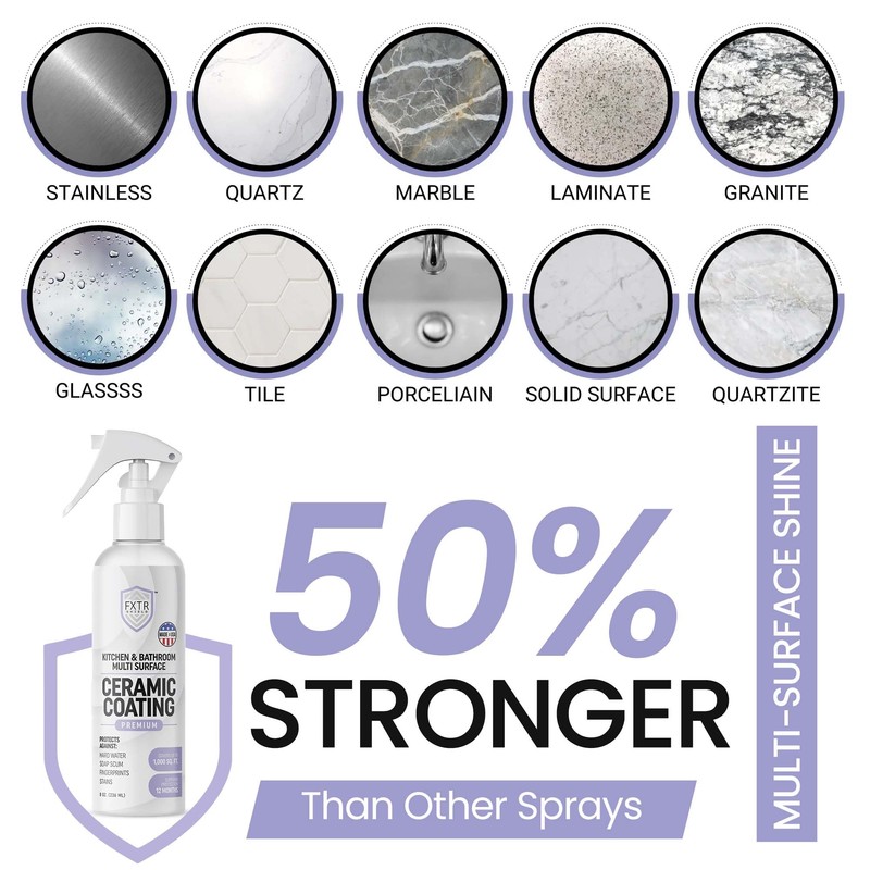 Fixture Shield Home Ceramic Coating Spray (8 oz) - SiO₂