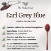 Earl Grey Blue Flower Loose Leaf Tea, Bergamot Oil, Resealable