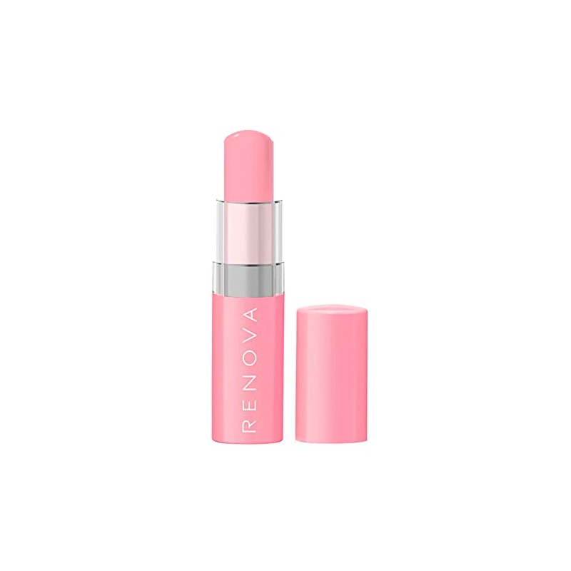 Renova Balsamo Para Labios Humectante, Vainilla Pink, 4.6 G