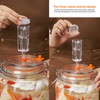 YARWELL 0.6 Gallon Glass Fermentation Jar with Airlock, Small Batch