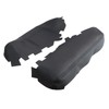 GXARTS 2Pcs Car Front Door Panels Armrest Replacement Cover Black