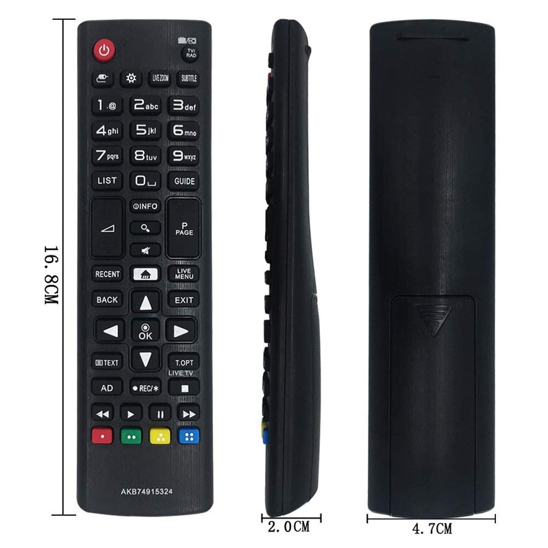Replacement LG TV Remote Control for All LG LCD LED