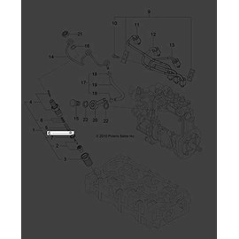 Seat, Spring, Genuine OEM Part 3070289, Qty 1