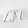 SUSYBAO 100% Cotton Pillowcases Queen Size Set of 2 Black