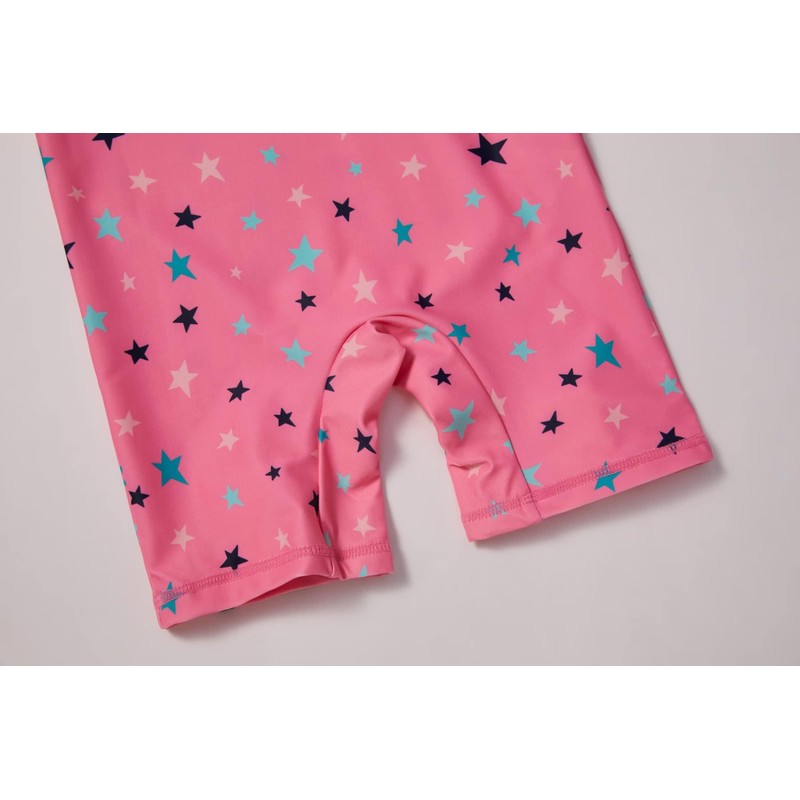 Baby Toddlers Kids Swimsuit One Piece with Sun Hat Rash