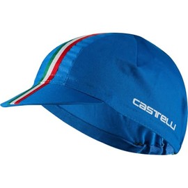 Castelli Italia Cap, Azzurro Italia, One Size