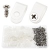 VooGenzek Pack of 100 5.2 mm (1/5 Inch) Nylon U-Type