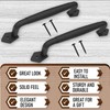 VivaLight 2-Pack 10 Inch Round Rustic Sliding Barn Door Handle