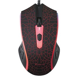 Xtrike-Me Mouse Gamer Excelente Calidad Retroiluminado 1200dpi 4 Botones GM-206 Videojuegos PC Raton Gaming Mouse