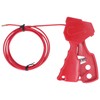 Cable Lockout High Temperature Resistance Corrosion Resistant Nylon Adjustable Safety