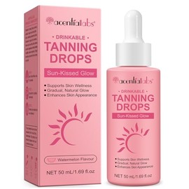 Sunless Tanning Drops To Drink,Face Tanning Drops,Moisturizing Bronzing Tanner for Face & Body,Promotes skin health,No Streaks, for All Skin Types(50ml)