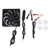 Solar Panel Fan Kit with 30A Controller Polysilicon 10W 18V