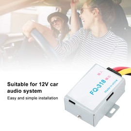 Yctze Audio Power Filter Stereo Noise Suppressor Reducer for 12 V Car Audio System with 2 Channels, Part Number: Yctzeesi4ux7qak1439