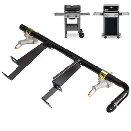 67034 Gas Control Valve Assembly for Weber Replacement Burners Natural Gas, 69769 Manifold Main Burner Control Valve Replacement for Weber GS4 Spirit 2 Parts Burner Spirit II & I 200, Natural Gas(NG)