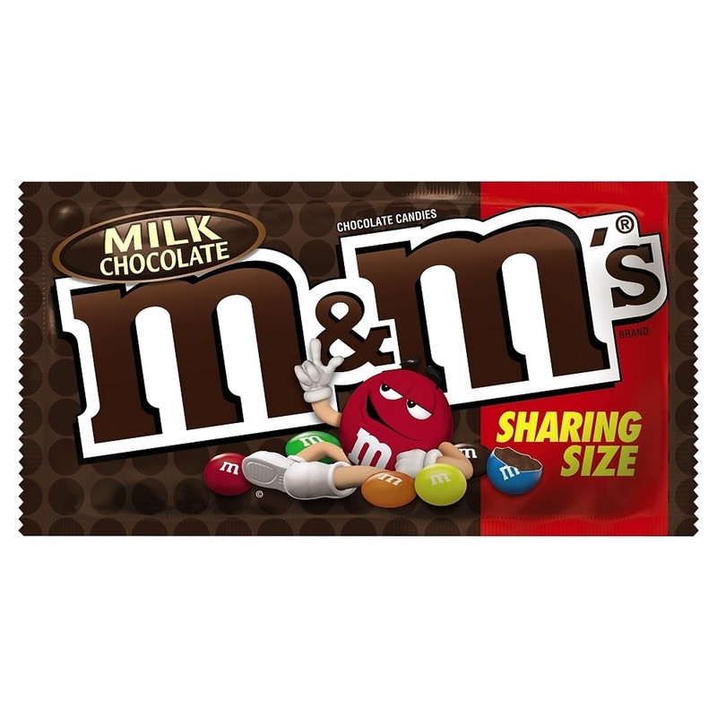 M&M's Milk Chocolate King Size - 24 Count