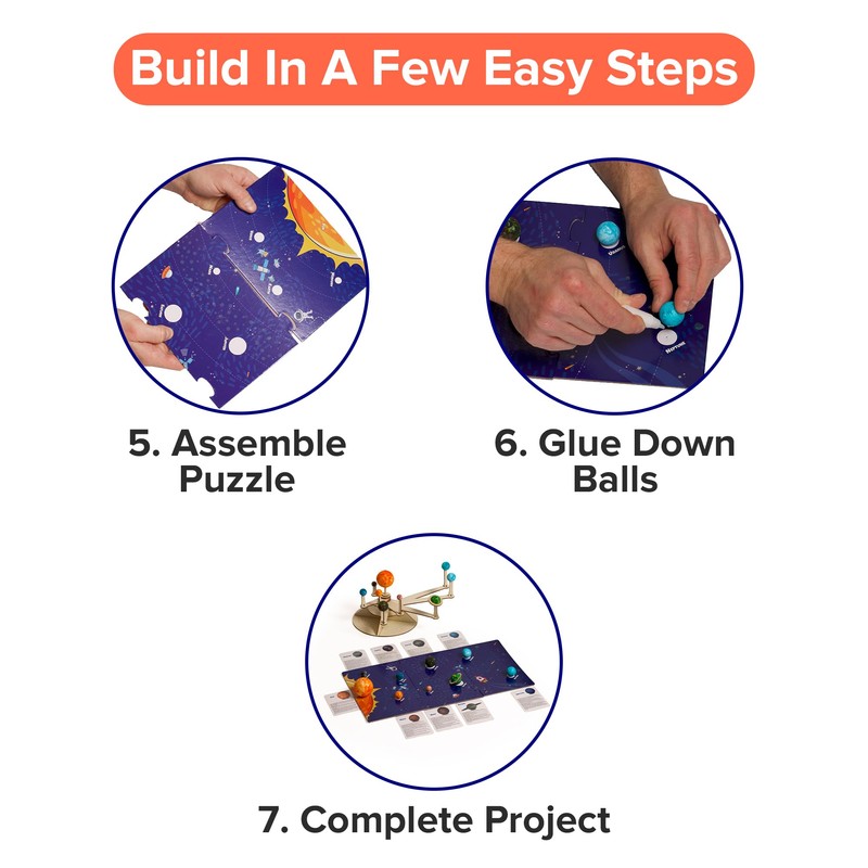 Nine Planets DIY Solar System Model for Kids - Complete