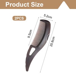 OUDQFCJ Schuppenkamm, Massage Haarkamm Hohlzahn Schuppenentfernung Kopfhautkamm Läusekamm Geburtskamm Schuppen Und Schmutzentfernung Kamm Frauen Männer Gesündere Kopfhaut Reduziert Juckreiz