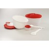 Tupperware Salad Spinner Salad Carousel 3.8 L Red/White + Lid
