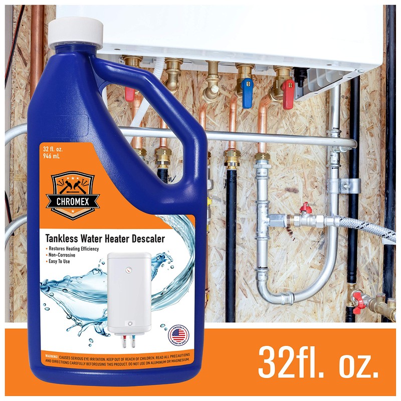 Chromex Tankless Water Heater Descaling Solution | Highly Effective Descaler