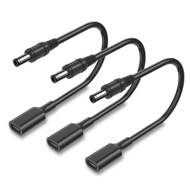 USB C 15W Ladekabel für Laptop 5,5x2,5mm Typ C USB-C Eingangskabel, Notebook, Router, Kamera, Schreibtischlampe, Elektroschrauber, TV-Box