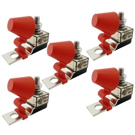 MRBF Terminal Fuses Block Kit- 150Amp 58V DC Max/ IP66 Waterproof Fuse for Boats, Marine, RVs, Solar Systems-Overload Short Circuit Protection-Fits Inverters,Charging Piles,Trolling Motors (5-Pack)