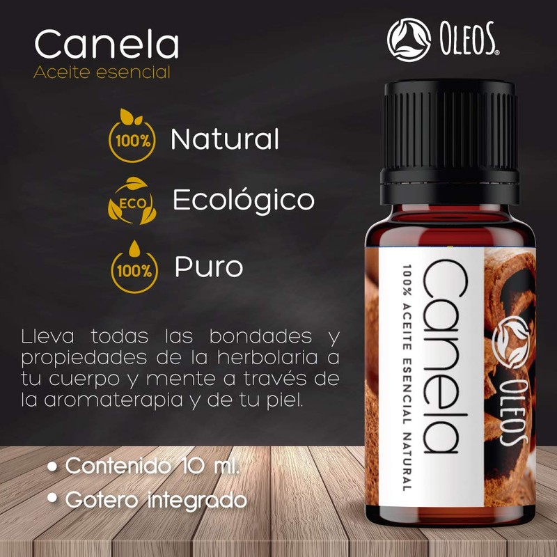 VIDA SCENTS OLEOS Aceite Esencial de Canela 10 ML 100%