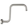 BRIGHT SHOWERS 13 Inch Shower Head Extension Arm with Flange