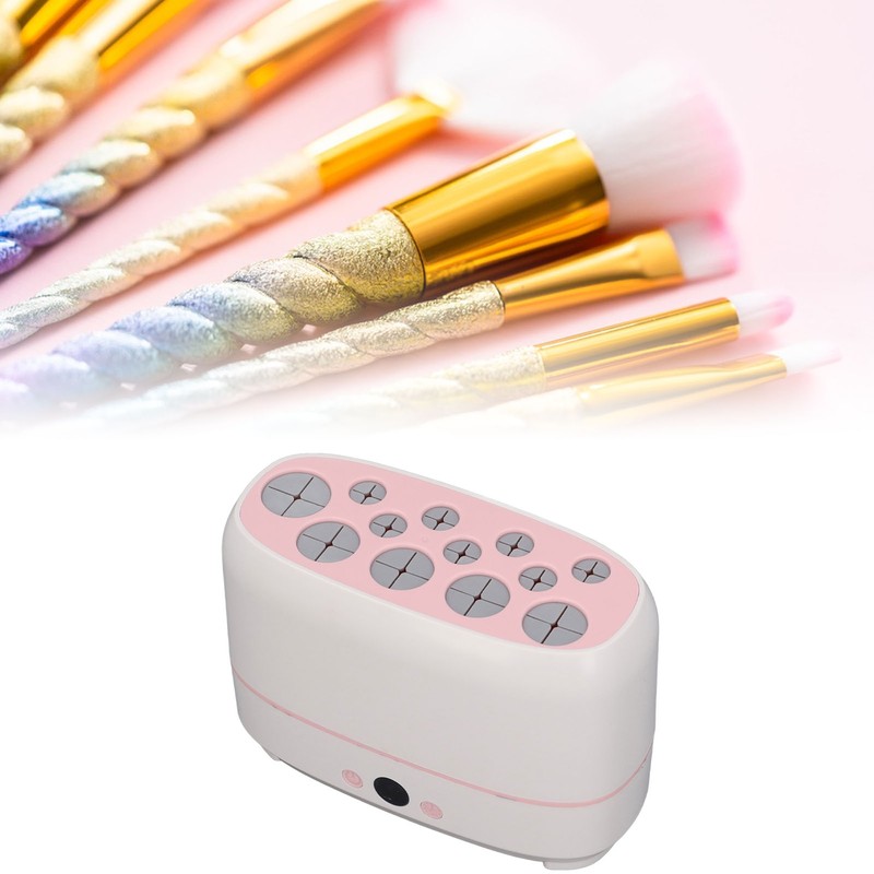 Makeup Brushes Dryer 12 Various Holes Electric Automatic Cosmetic Brush