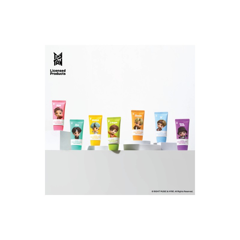 BTS 타이니탄 데일리 워터풀 선크림 BTS Tiny Tan Daily Waterful