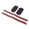 2PCS Drywall Stilt Protective Comfortable Adjustable Stilt Leg Straps Padded