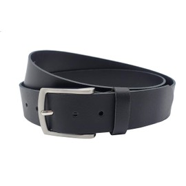 Nk Belt 4 cm Black Full Cowhide Leather Denim Belt for Men and Women 80 cm - 145 cm, black