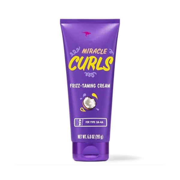 Miracle Curls Frizz Taming Curl Cream - Coconut & Jojoba