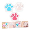 BIUDECO 3pcs Cat Paw Makeup Powder Puff Soft Blending Applicator