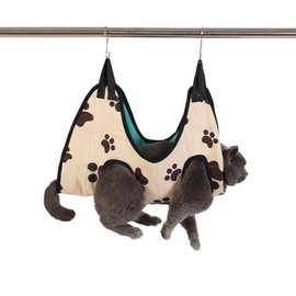 Cat Care, Nail Clippers, Prevents Scratches and Bites, Fixing Bag, Bath, Trimming, Restraints, Pet Bag, Hanging, Beauty Hammock, Pet Supplies