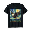 Bald Eagle Bird - Van Gogh Style - Starry Night