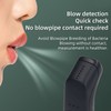 Breathalyzer Black Portable Mini Dustproof High Accuracy Rechargeable Blowing Special