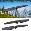 2 pairs Foldable Carbon Fiber Propellers Blades Drone Quadcopter Accessory