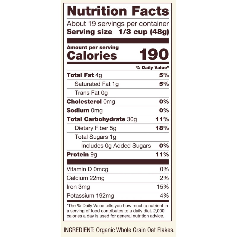 Bob's Red Mill Organic Gluten Free Protein Oats, 32oz (Pack